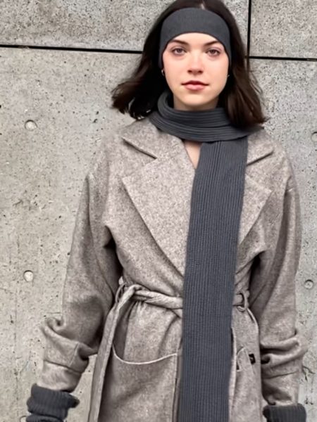 Beige sweater merino